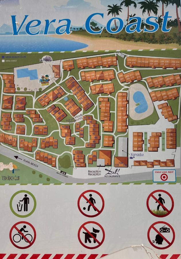Apartamento Oasis Playas de Vera Eksteriør bilde